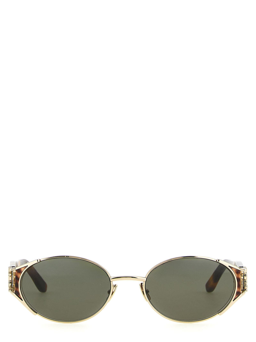 Saint Laurent Brown Acetate Sunglasses