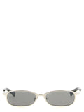 Saint Laurent Gray Acetate Sunglasses