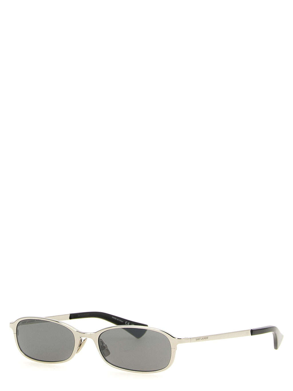 Saint Laurent Gray Acetate Sunglasses
