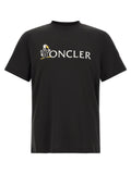 Moncler Black Cotton T-Shirt