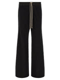 DRKSHDW Black Cotton Flared Pants