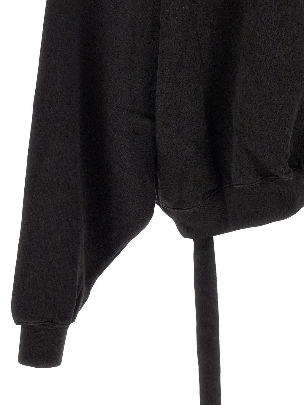 DRKSHDW Black Cotton Sweatshirt