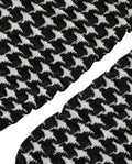 Dolce & Gabbana Black White Houndstooth Ankle Length Socks
