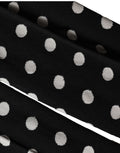 Dolce & Gabbana Black Polka Dot Fishnet Pantyhose Stockings Socks