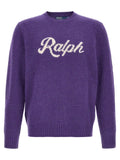 Polo Ralph Lauren Purple Wool Cardigan