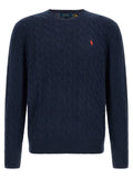Polo Ralph Lauren Blue Wool Cardigan