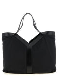 Saint Laurent Black Calfskin Tote Bag