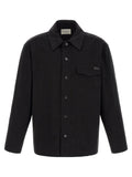 Saint Laurent Black Cotton Blouse