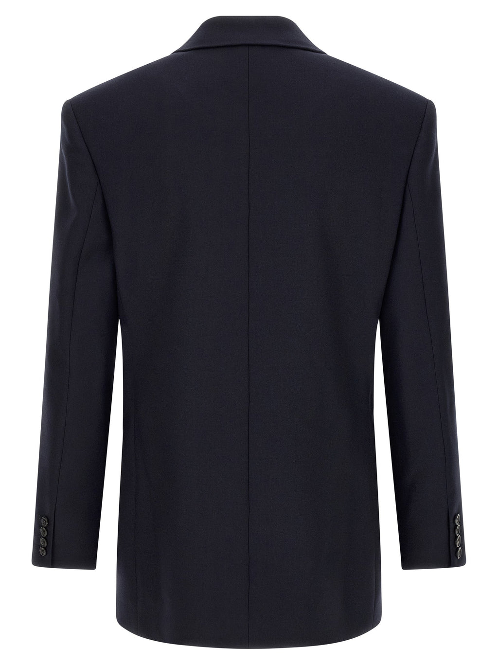 Saint Laurent Blue Wool Blazer