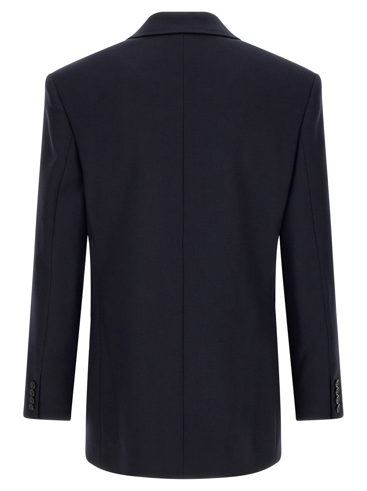 Saint Laurent Blue Wool Blazer
