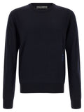 Dolce & Gabbana Blue Virgin Wool Cardigan