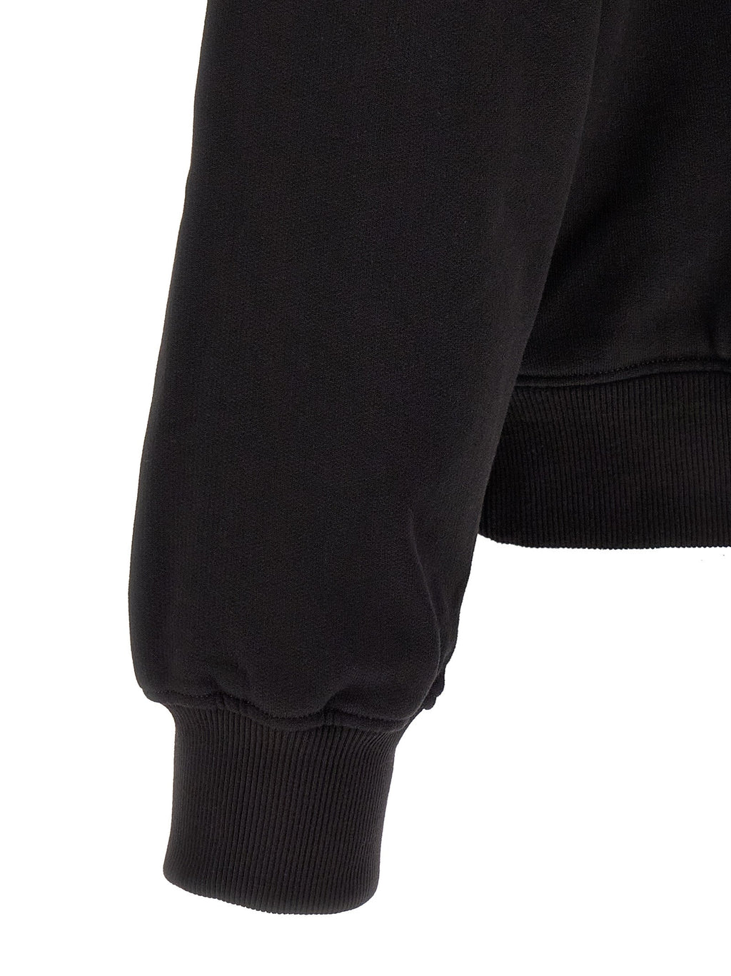 Dolce & Gabbana Black Cotton Sweatshirt