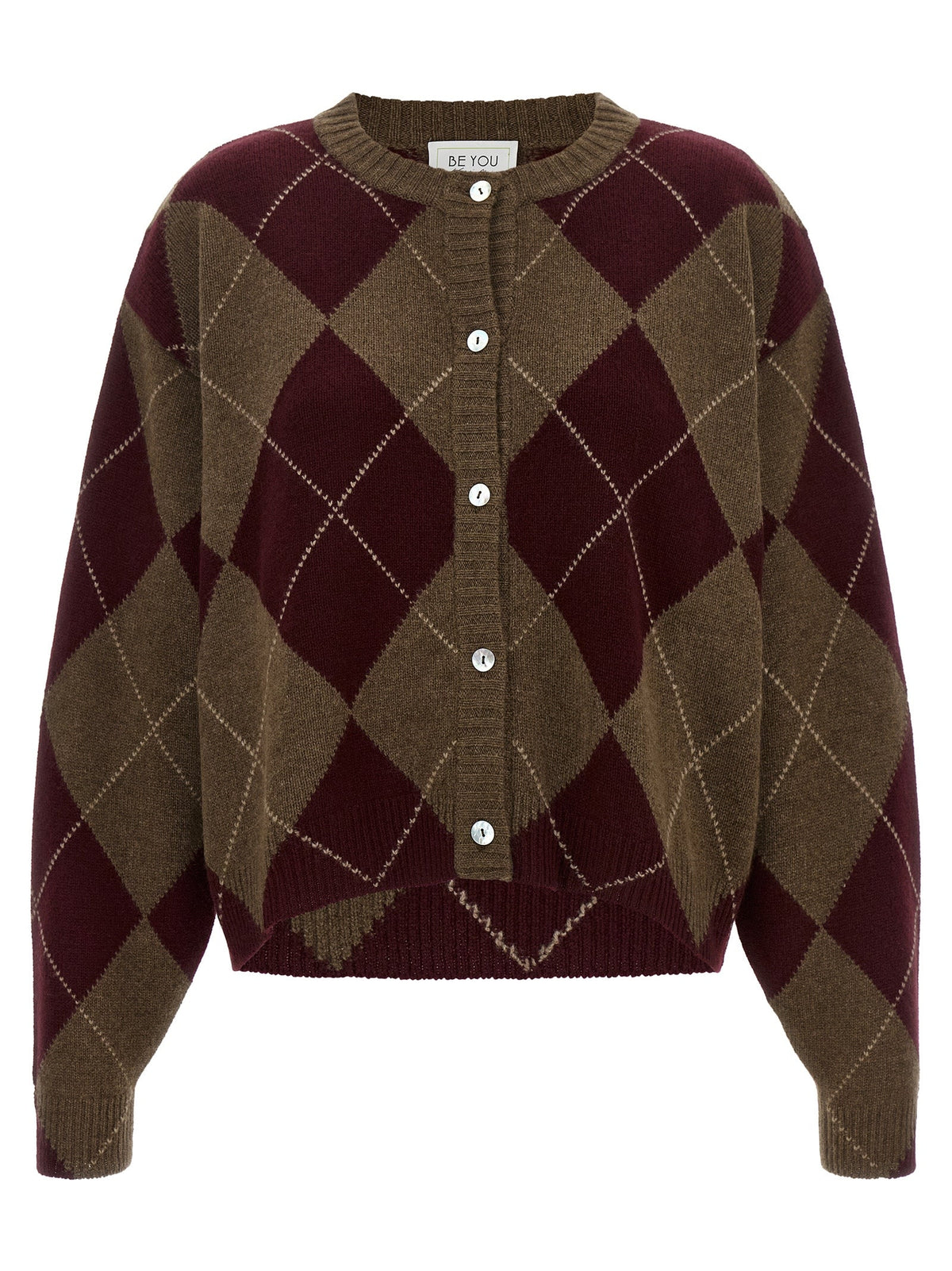 BE YOU Multicolor Cashmere Cardigan