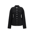 Max Mara Black Wool Oves Aries Coat