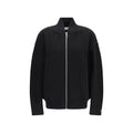Max Mara Black Wool Oves Aries Full-Length Jacket