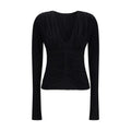 Max Mara Black Viscose Shirt