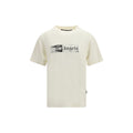 Palm Angels Beige Cotton T-Shirt