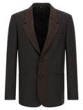 Fendi Brown Polyester Blazer