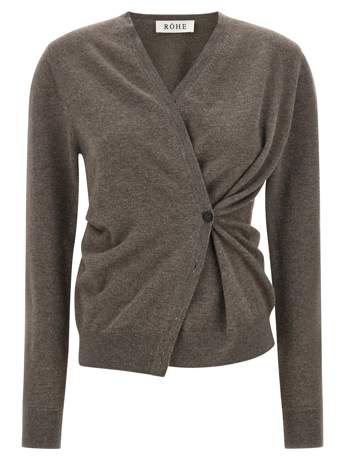 Rohe Brown Wool Cardigan