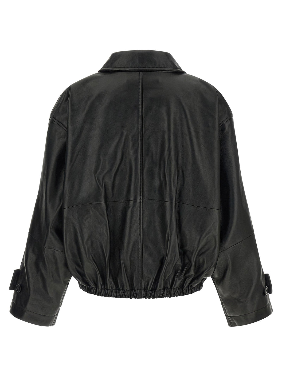 Rohe Black Lamb Leather Leather Jacket