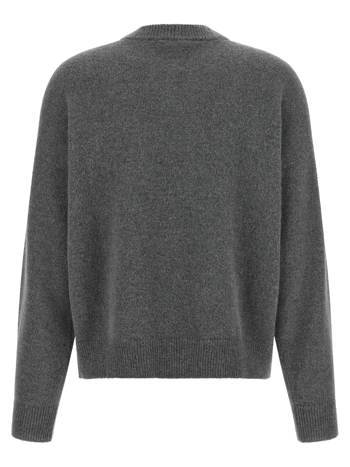 Peserico Gray Wool Cardigan