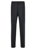 Prada Gray Virgin Wool Dress Pants