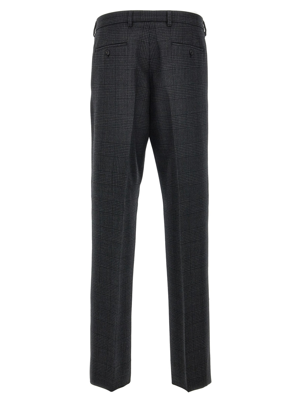 Prada Gray Virgin Wool Dress Pants