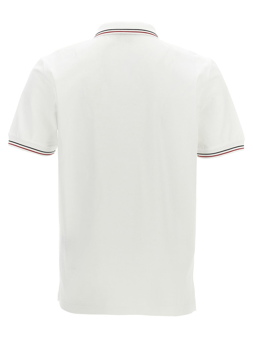 Prada White Cotton Polo Shirt