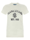 Prada White Cotton T-Shirt