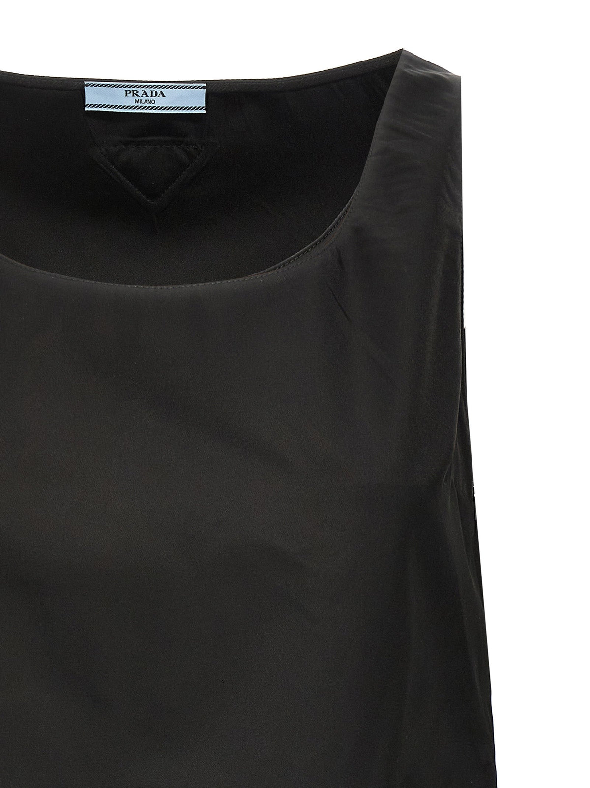 Prada Black Polyamide Short Dress
