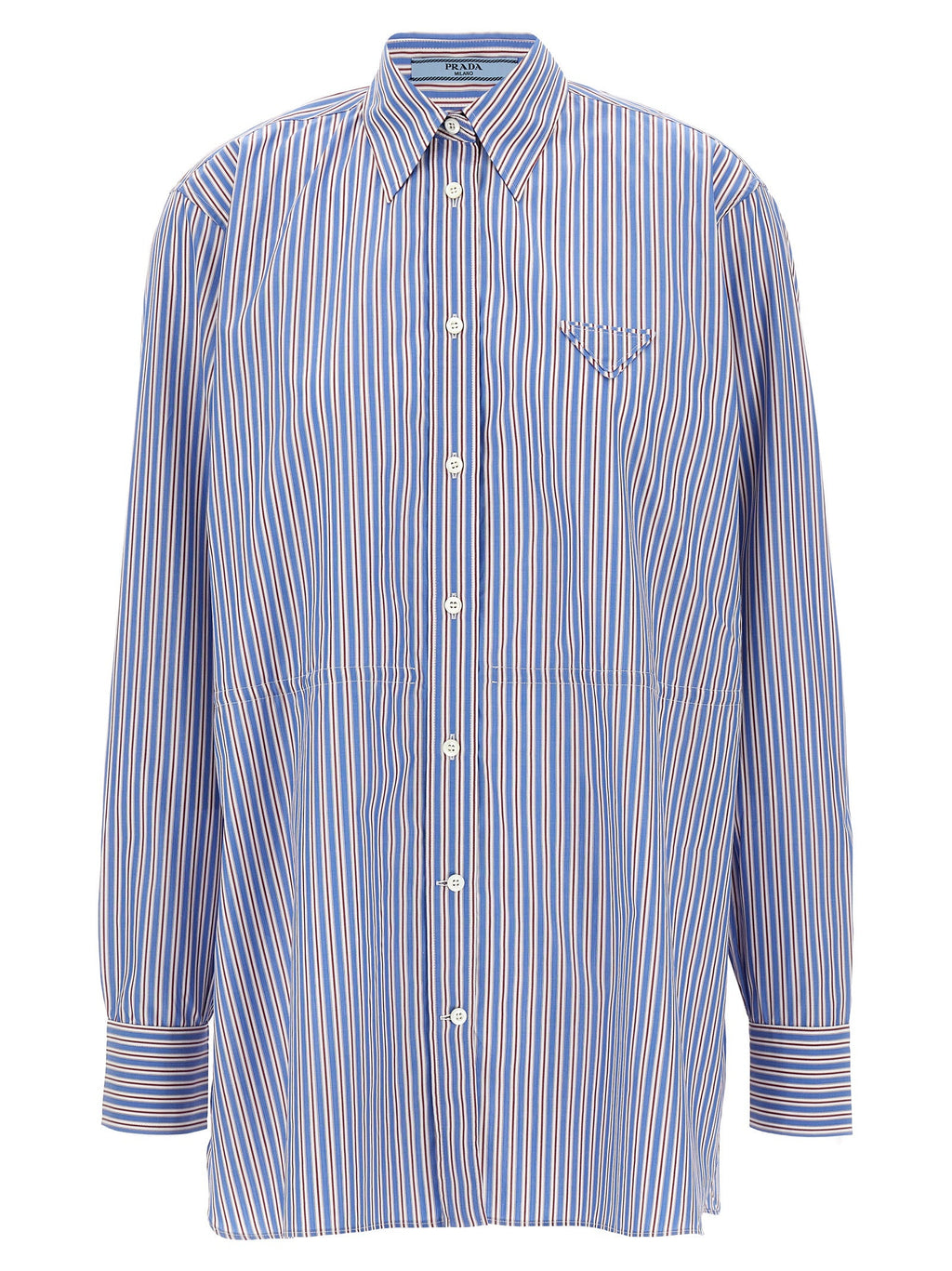 Prada Multicolor Cotton Blouse