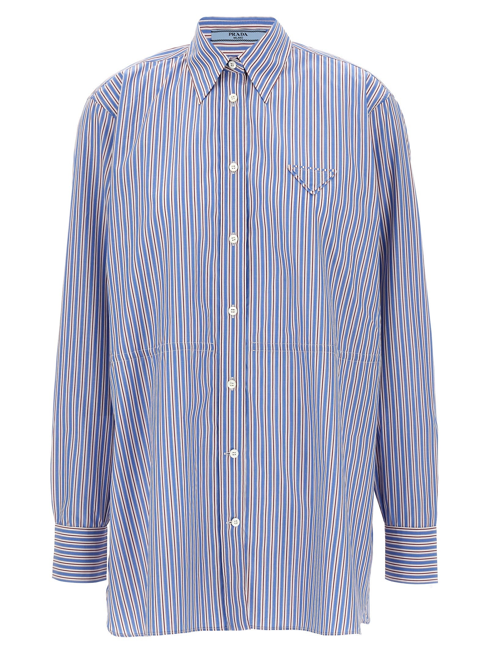 Prada Multicolor Cotton Blouse