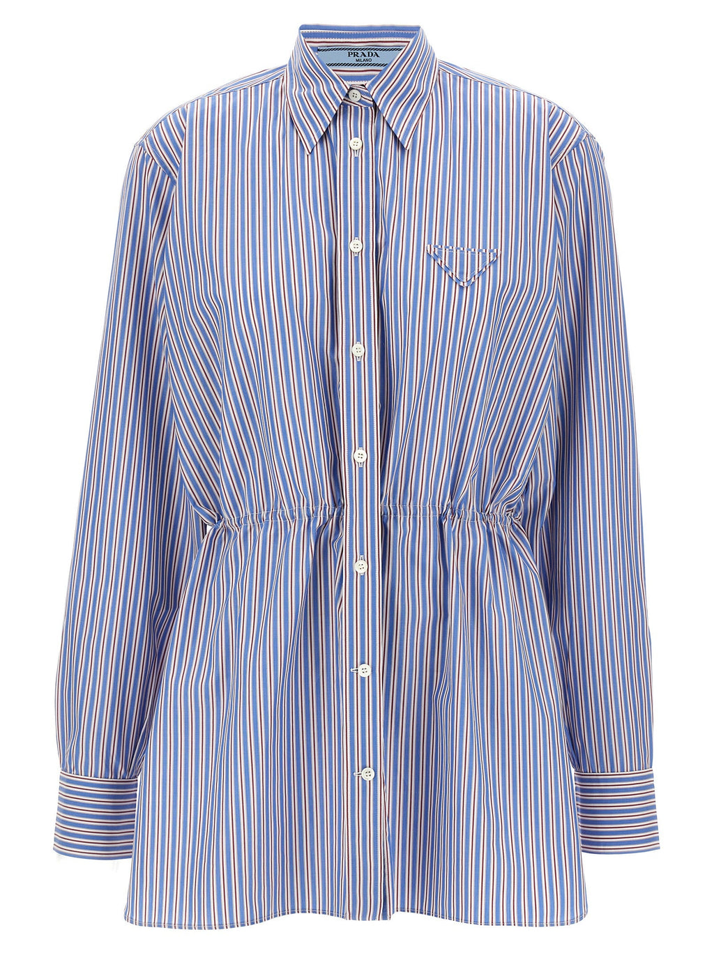 Prada Multicolor Cotton Blouse