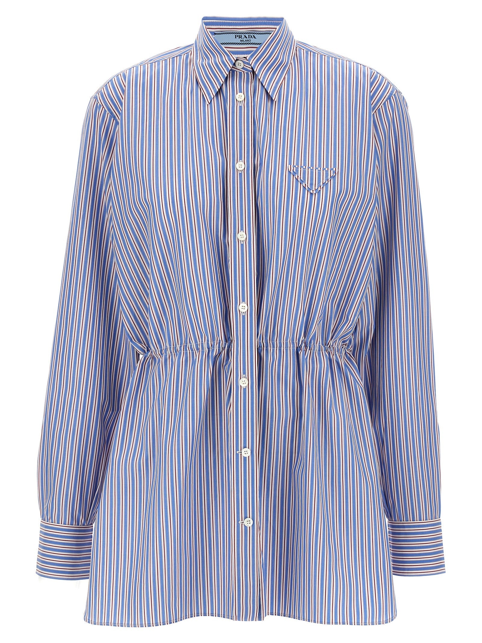 Prada Multicolor Cotton Blouse