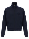 Prada Blue Polyester Sweatshirt
