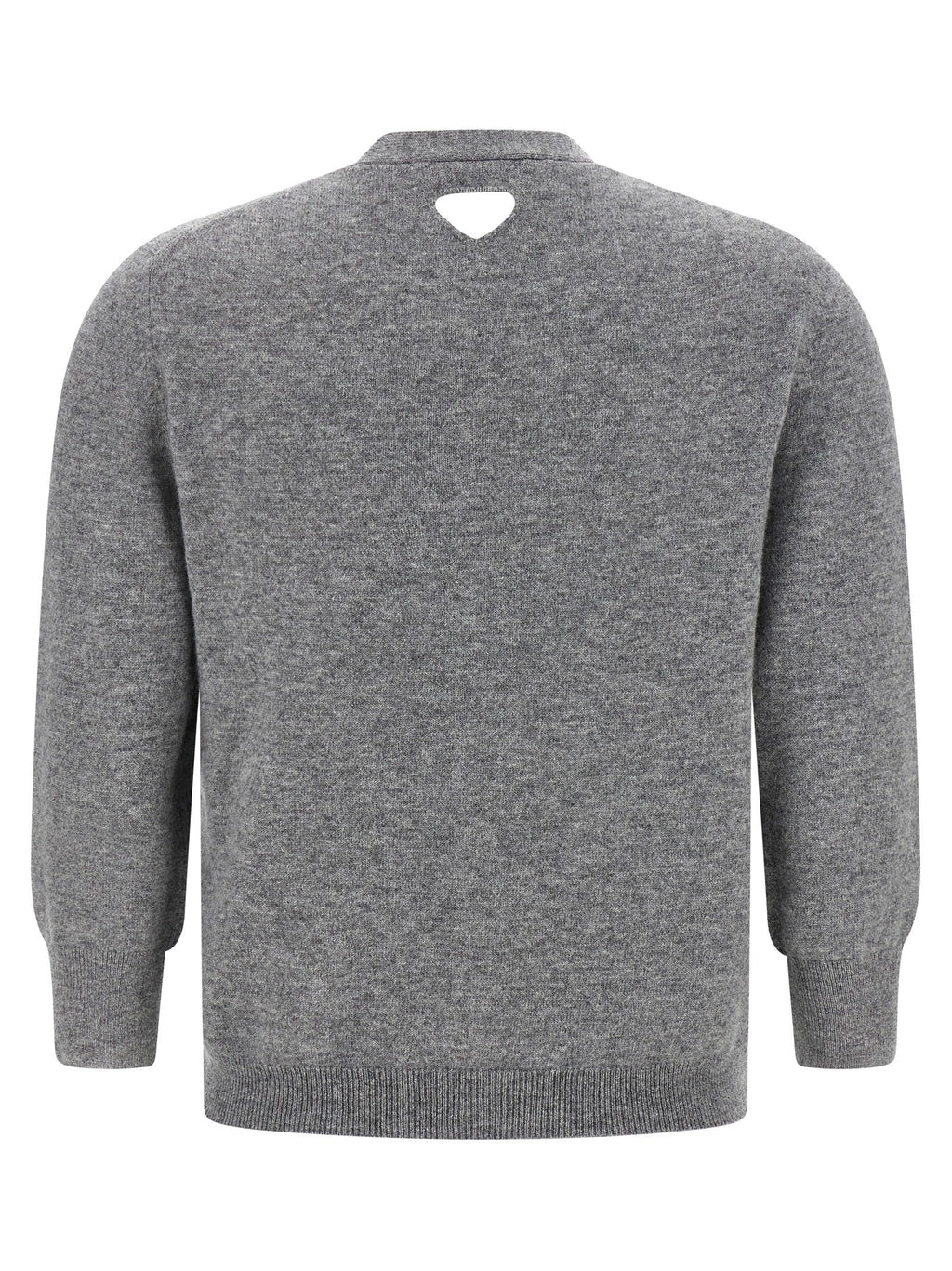 Prada Gray Cashmere Cardigan
