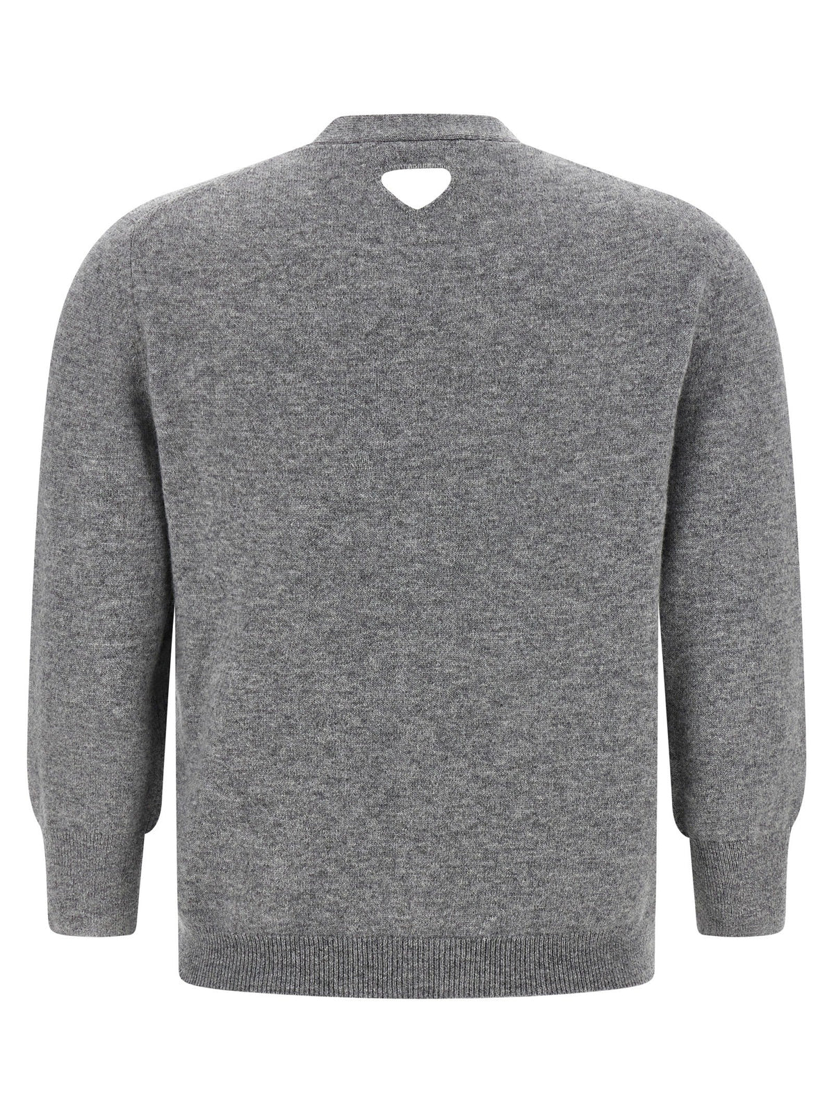 Prada Gray Cashmere Cardigan