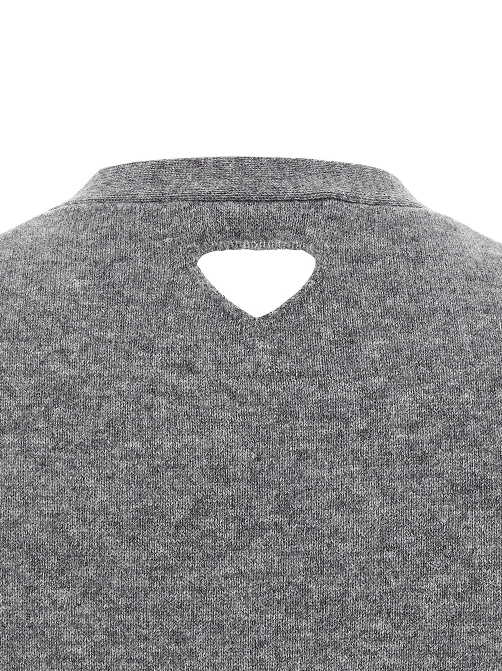 Prada Gray Cashmere Cardigan