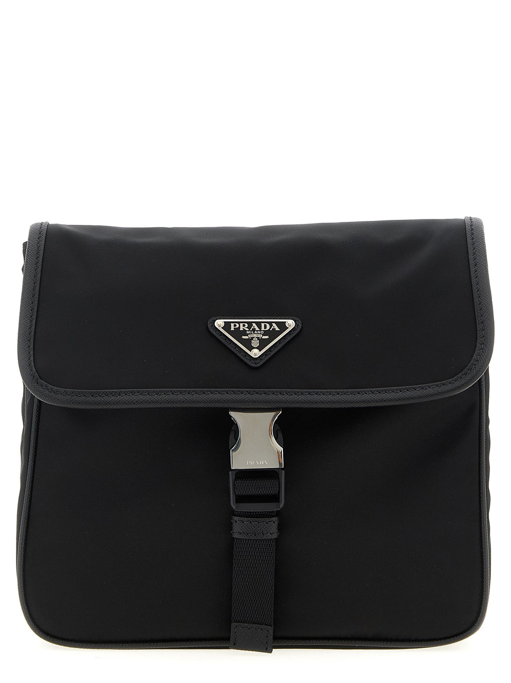 Prada Black Recycled Polyamide Crossbody Bag