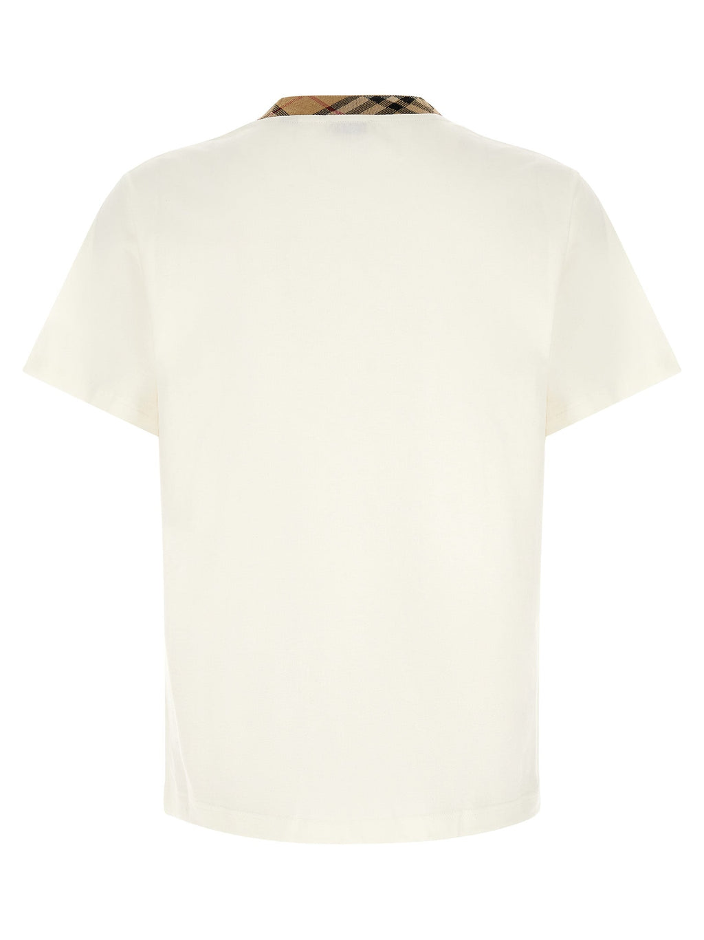 Burberry Beige Cotton T-Shirt