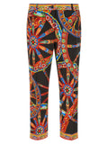 Dolce & Gabbana Multicolor Cotton Casual Pants