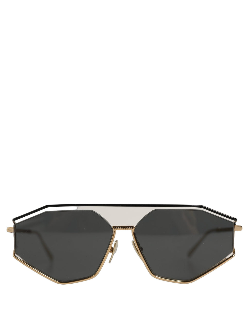 Dolce & Gabbana Gold DG2265 Sartoriale Metal Frame Eyewear Sunglasses