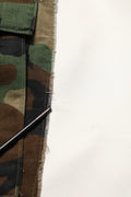 Dolce & Gabbana White Camouflage Patchwork Sweatpants Pants