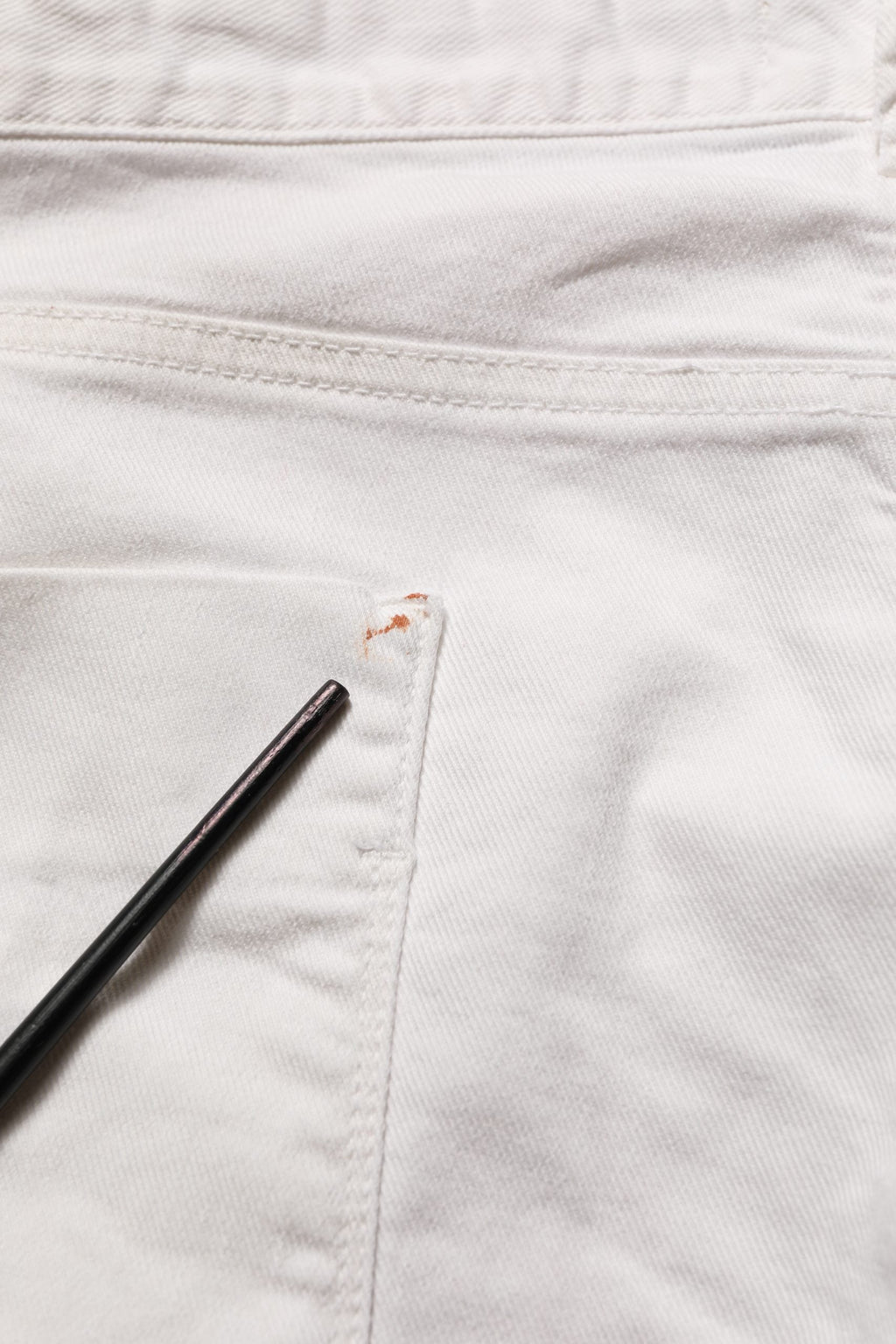 Costume National White Cotton Slim Pants Men Denim Jeans
