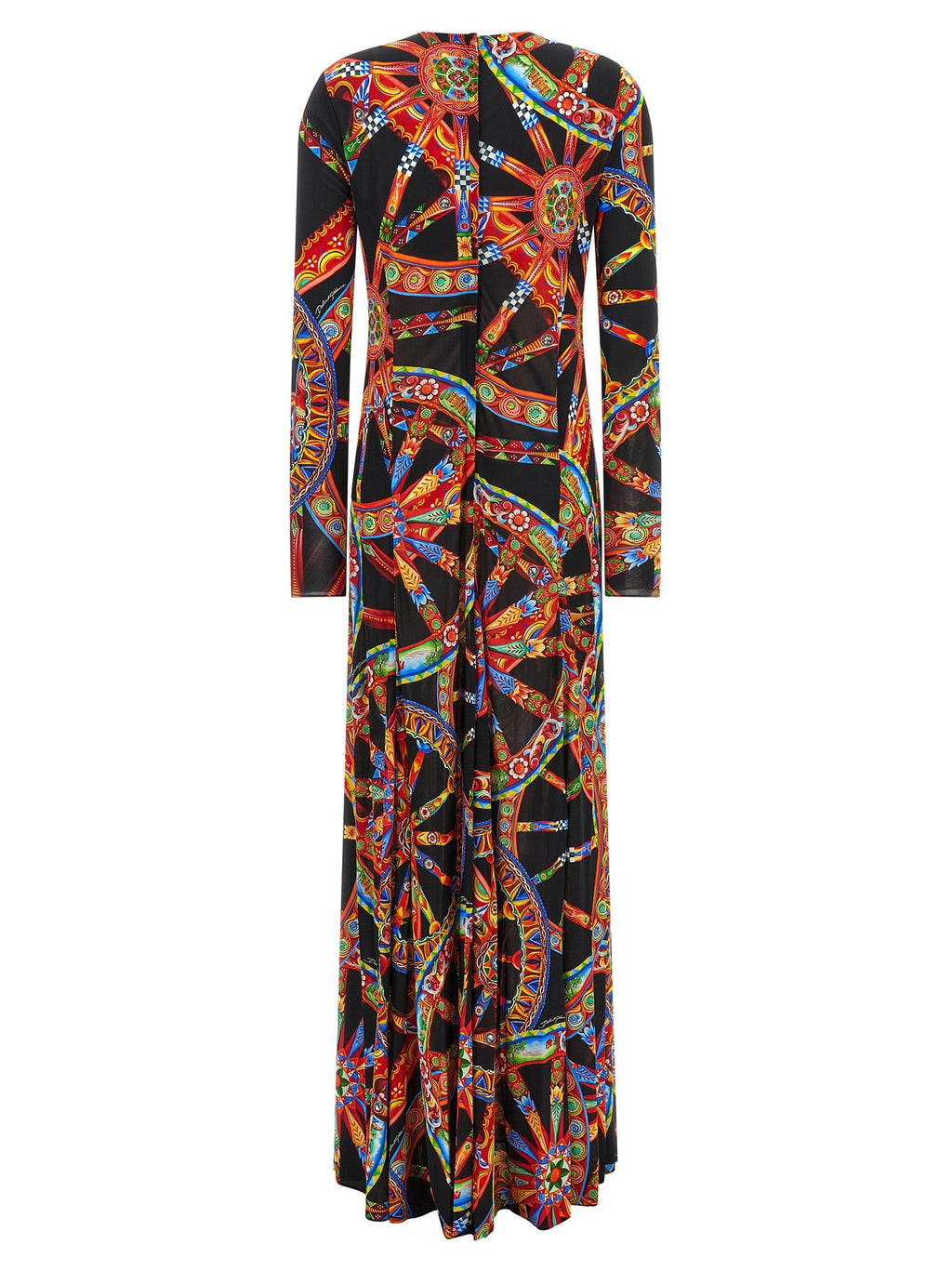 Dolce & Gabbana Multicolor Viscose Long Dress