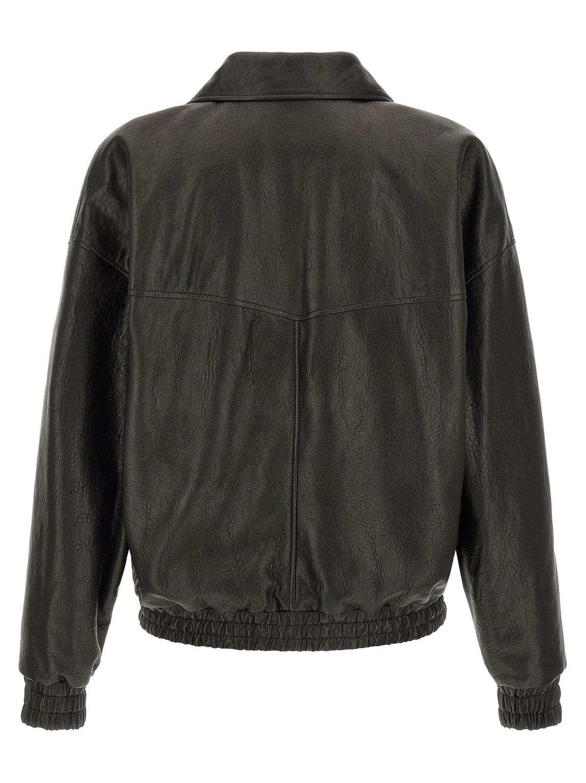Saint Laurent Black Lamb Leather Leather Jacket
