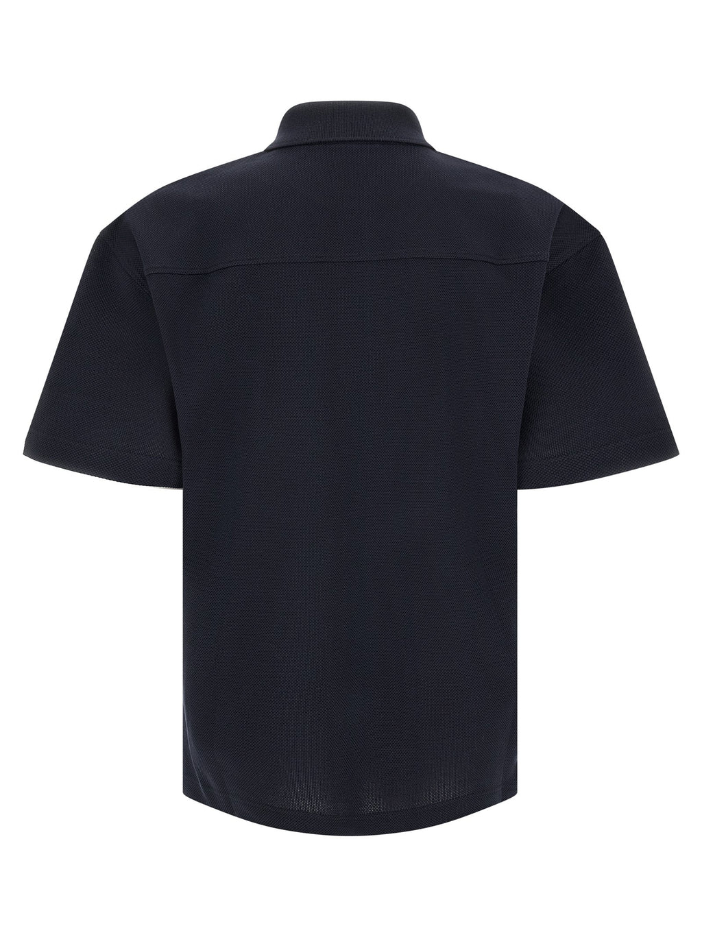 Saint Laurent Blue Cotton Polo Shirt