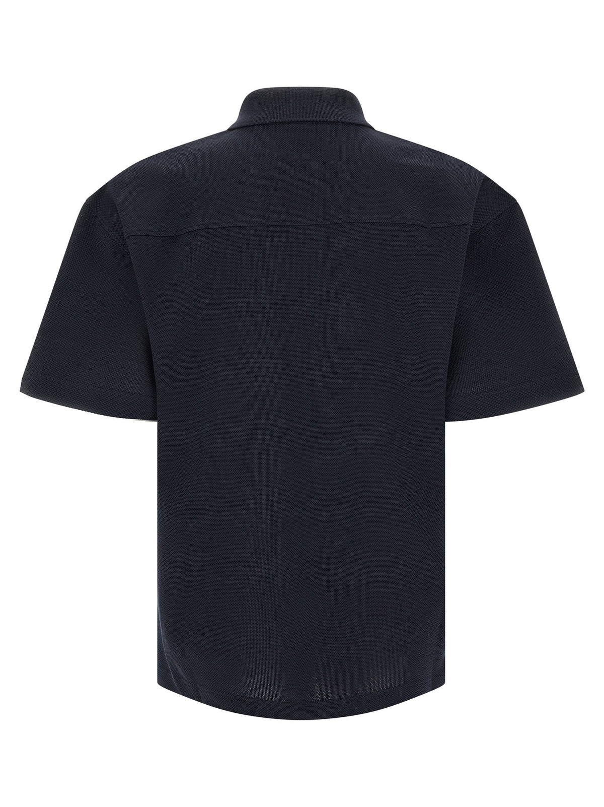Saint Laurent Blue Cotton Polo Shirt
