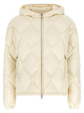 Moncler White Polyester Full-Length Jacket