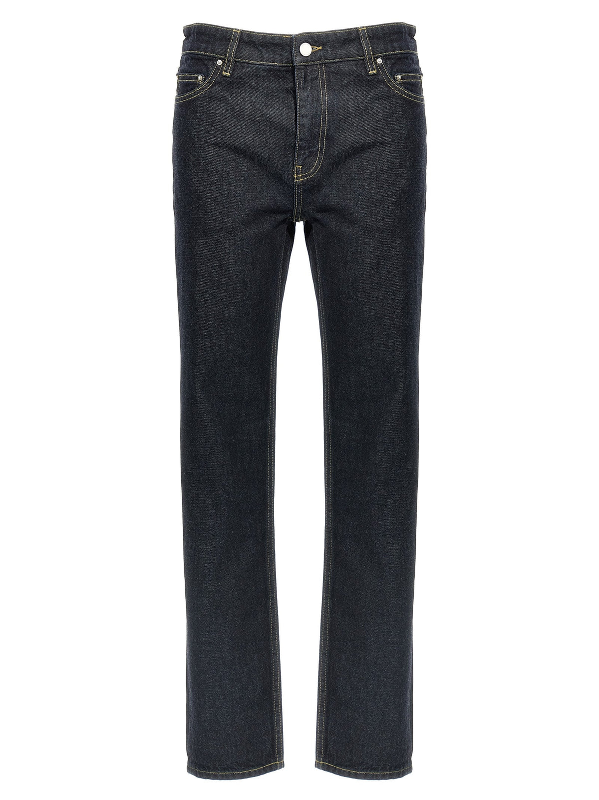 TOTEME Blue Cotton Tapered Jeans